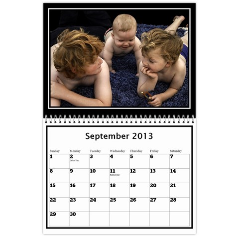 2013 Calendar By Megan Elliott Sep 2013
