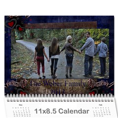 2012 - Wall Calendar 11  x 8.5  (18 Months)