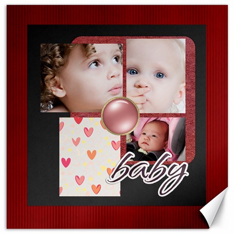 Baby By Mac Book 11.4 x11.56  Canvas - 1