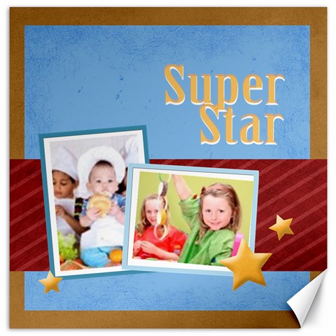 Super Star By Mac Book 11.4 x11.56  Canvas - 1