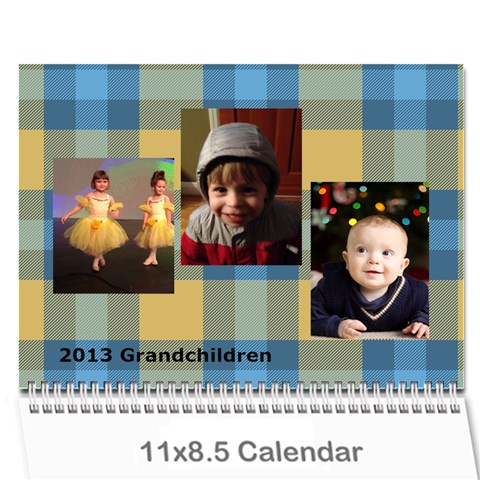 2013 Grandchildren Calendar By Missy Landis Cover