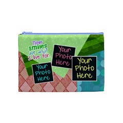 These smiles are what I live for medium cosmetic - Cosmetic Bag (Medium)