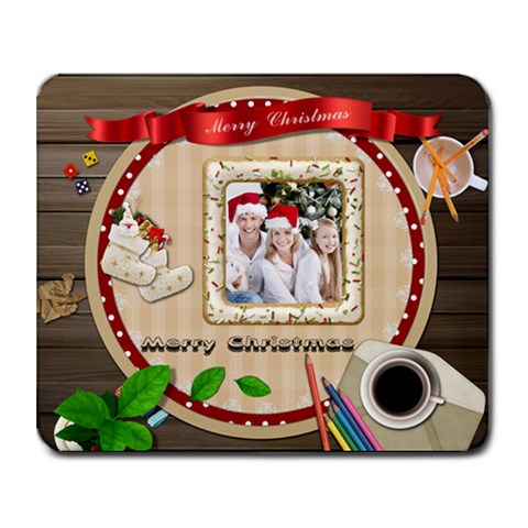 Chirstmas Collage Mousepad By Joanne5 9.25 x7.75  Mousepad - 1