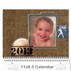 shane - Wall Calendar 11  x 8.5  (12-Months)