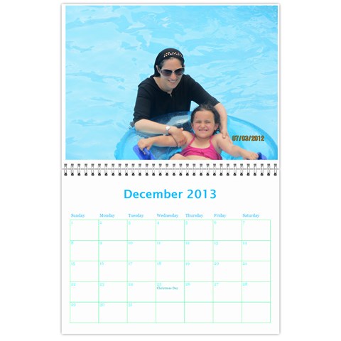 Calendar By Estee Dec 2013