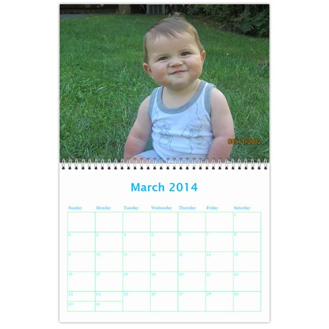 Calendar By Estee Mar 2014