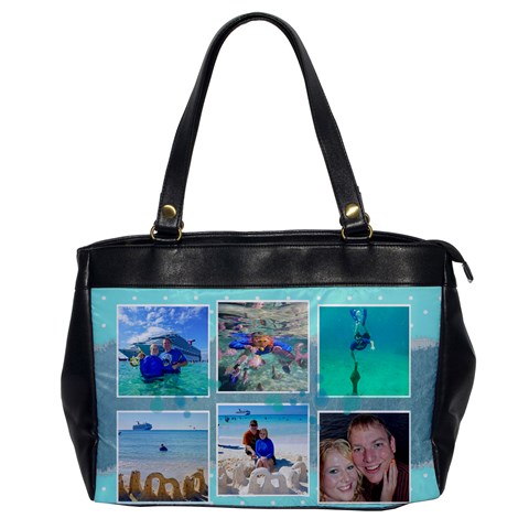 Ocean Vacation Office Handbag By Digitalkeepsakes Front