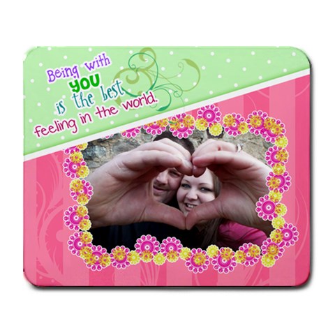Being With You 9.25 x7.75  Mousepad - 1