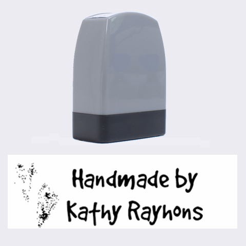 Handmade Stamp By Kathy Rayhons 1.4 x0.5  Stamp