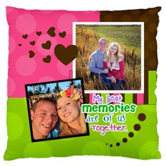 My Best Memories - Cushion Case - Large Cushion Case (Two Sides)
