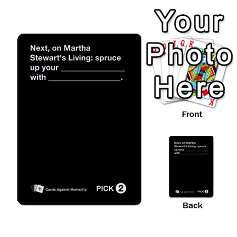 Cah Custom Deck Template 1 By Steven Front 51