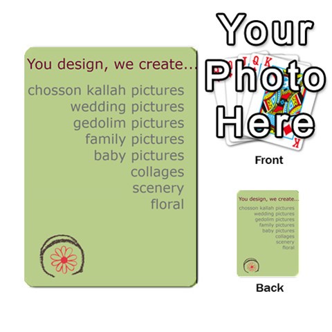 Custom Canvas Business Card By F Blau Back 1
