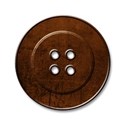 lil pumpkin - brown button