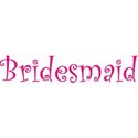 bridesmaid pink