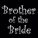 cufflink black white brother of the bride