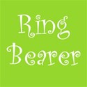 cufflink citrus green ring bearer