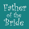 cufflink teal father bride