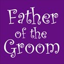 cufflink purple father groom