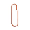 orange paper clip to go behind-over photo