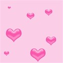 -pink hearts-