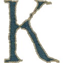 blue upper K