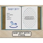 Baby Boy Book Frame