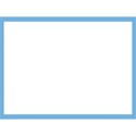  blue rectangle border