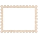 beige rectangle scolllop border copy