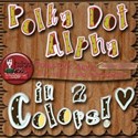Redhead Scraps - Polka Dot Alpha Preview