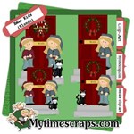 Christmas kids door 