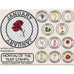 Months of the Year Stamps