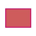 frame rectangle fuschia pink