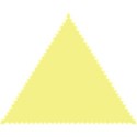 yellow triangle stamp
