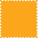 orange square stamp