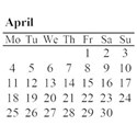 Month 4 April