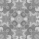 mid grey damask paper