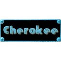 Tribal Rhythm Nameplate - Cherokee