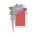 Wisteria Dreams_cluster frame