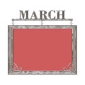 Month 03 - March Frame