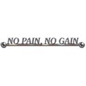 NO PAIN, NO GAIN