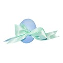 egg ribbon 06 blue green