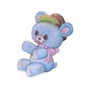 Blue teddy