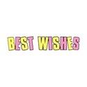 best wishes Yellow and pink