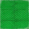 Paper Polkadot green