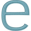 lowercase e