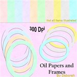Oil papers and frames