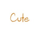 Word Art - Cute