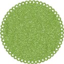 green sparkle circle