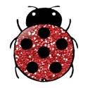 ladybug glitter