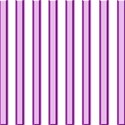 Pink metal and white stripes